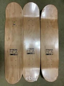 Takashi Murakami x Complex Con MCA Kaikai Kiki TM KK Set Skateboard Decks of 3 2