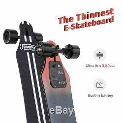 Teamgee H5 37 Blade Electric Skateboard with Drop Through Deck 760W Dual Motor
