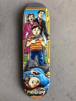 The Art of Marc McKee book and skateboard deck
