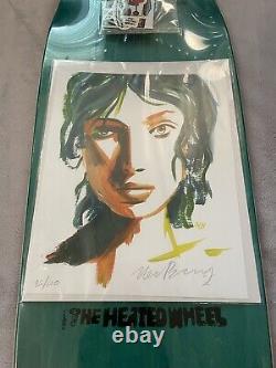 The Heated Wheel Neil Blender Jacklyn (Jack Pack) #95/100 Signed Art and Deck
