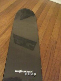 The Hundreds Adam Bomb Skateboard Deck Black 8.25 Brand New Free S&H