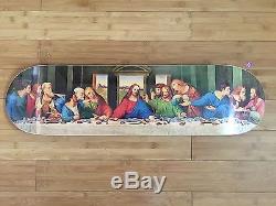 The Last Supper Skate Deck DaVinci New Box Jesus Christ Reigns Supreme Into Logo