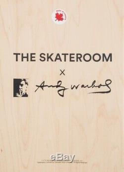 The Skateroom X ANDY WARHOL Skate Deck Campbell's Tomato Soup Can