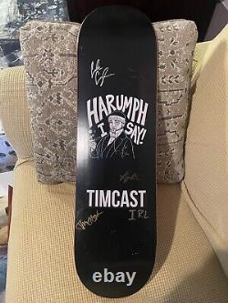 Timcast IRL Collectable Longboard Signed