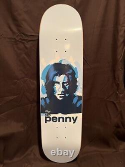 Tom Penny Flip skateboard deck rare Hand Screened Portrait Limited Edition. Mint