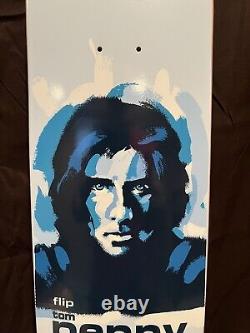 Tom Penny Flip skateboard deck rare Hand Screened Portrait Limited Edition. Mint