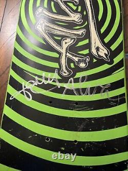 Tony Alva Signed Skateboard