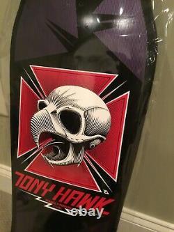 Tony Hawk 2014 Bones Brigade Skateboard Deck Black Purple