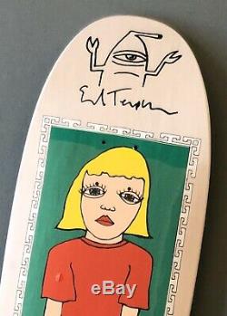 Toy Machine Insecurity Deck Signed by Ed Templeton RARE