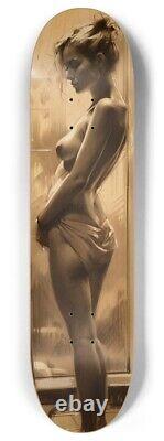 Ultra Rare Hyped Skateboard Deck Limited Collectable Lewd Steamy Hook up 8