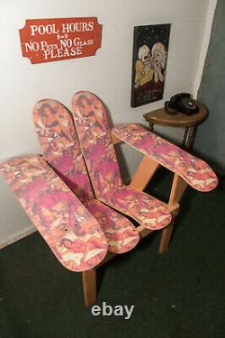 VERY RARE Powell Peralta Buckys Secret Custom Skateboard Deck Chair