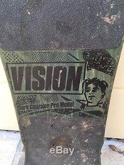 VISION MARK GONZALES original vintage skateboard deck