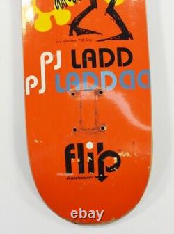 VTG Rare 2002 PJ Ladd Zombie Skateboard Deck Used Orange