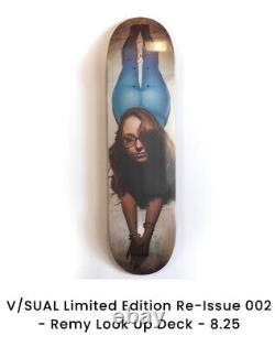 V/SUAL Limited Edition Re-Issue 002 Remy Look Out Deck 8.25 Remy Lacroix