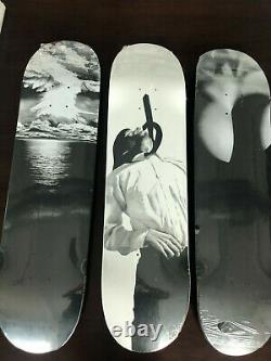 Very RARE Robert Longo + Supreme Skateboard Decks (Complete Set of 3)