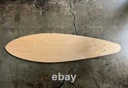 Very Rare NOS Vintage Tracker Cruiser skateboard Longboard Deck Pintail