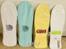 Vintage 1980's G&S Silkscreen Reissue Skateboard Lot Neil Blender Coffee Break