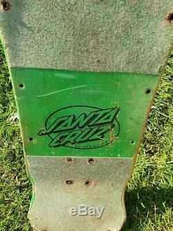 Vintage 1986 Santa Cruz Rob Roskopp Street Face Skateboard Deck Rare Color