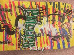 Vintage 1986 Sims Jeff Phillips Tie Dye Demon Skateboard Deck