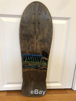 Vintage 1986 Vision Mark Gonzales skateboard deck. Original, not a reissue