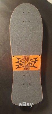 Vintage 1987 Sims Kevin Staab Mad Chemist Mini Skateboard Powell Mini Rats