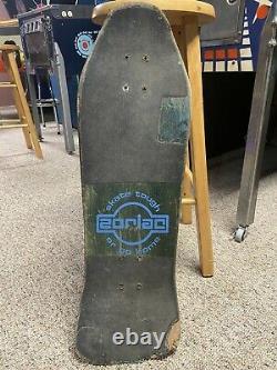 Vintage 1988 ZORLAC Donny Myhre Pufhead skateboard deck! Powell Peralta