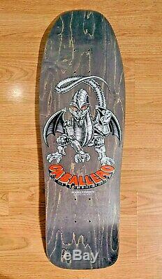 Vintage 1990 NOS Powell Peralta Caballero Mechanical Dragon Skateboard Deck