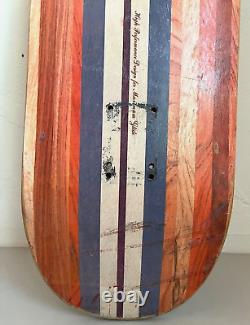 Vintage 1990s ELEMENT Longboard Classic 38 x 8.75 Skateboard Deck
