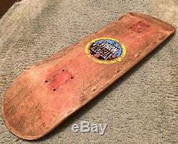 Vintage 1991 Vision Double Vision Snub Skateboard 1st Popsicle Deck In History