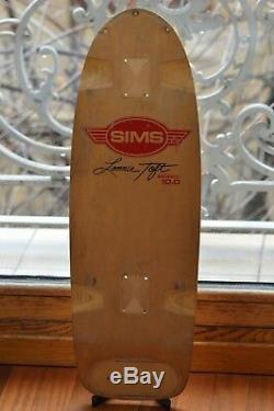 Vintage 70's SIMS LONNIE TOFT 10.0 Skateboard Deck