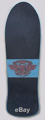 Vintage 80's Powell Peralta Lance Mountain Skateboard Deck Rare Blue DIP 7 Ply
