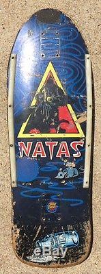 Vintage 80s Skateboard Natas Kaupas Deck Kitten SMA