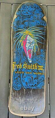 Vintage Alva Fred Smith Loud One III Skateboard Deck Original
