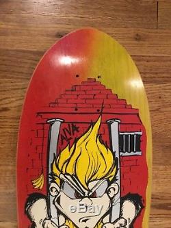 Vintage Alva skateboard. Eddie Reategui