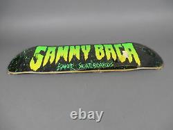 Vintage Baker Skateboards Sammy Baca Creature Skateboard Deck 8.0