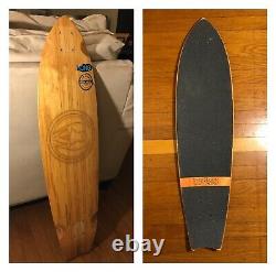 Vintage Dregs longboard skateboard deck Downhill 90's