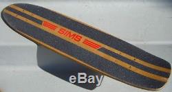 Vintage Early SIMS SUPERPLY MODEL Skateboard Deck