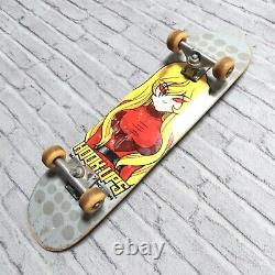 Vintage Hook-Ups Skateboard Complete Deck Anime