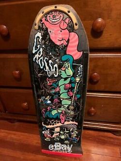Vintage Jeff grosso Santa Cruz Skateboard Alice In Wonderland