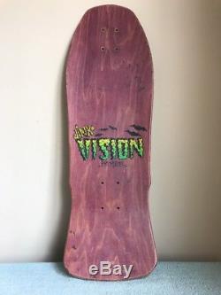 Vintage Marty Jimenez Pro Model Jinx Skateboard Deck 1988 Vision Sports Inc
