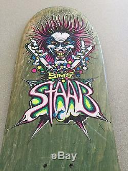 Vintage Mini Sims Staab deck (skate Board)