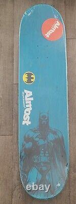 Vintage NOS Almost Skateboard x DC Comics Batman Daewon Song? Very RARE MINT