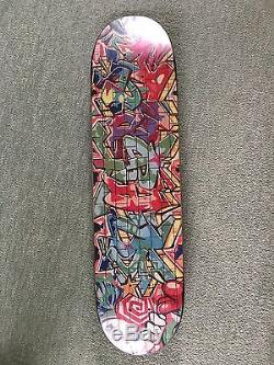 Vintage Natas 101 Graffiti skateboard deck