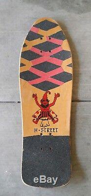 Vintage OG 80s Danny Way H STREET Rare skateboard Plan B Mark Gonzales Natas