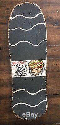 Vintage OG Jeff Grosso Mini Toybox Santa Cruz 80s Original Skateboard Deck