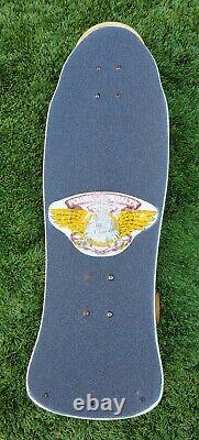 Vintage POWELL PERALTA Steve Caballero 7PLY Rare Complete Skateboard Rare White