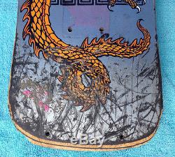 Vintage Powell Peralta Steve Caballero Chinese Dragon Skateboard Deck