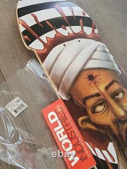 Vintage RARE Bin Laden Killshot Dik World Industries Skateboard NOS Blind
