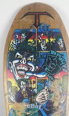 Vintage SMA Jim Thiebaud Joker skateboard deck