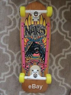 Vintage SMA Natas Kaupas Panther Skateboard Deck Santa Monica Cruz Rare